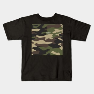 Camo phone case - green Kids T-Shirt